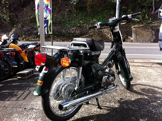 中古 スーパーカブ50DX｜京都輪業商会ーSince1964 培倶人のとなりの
